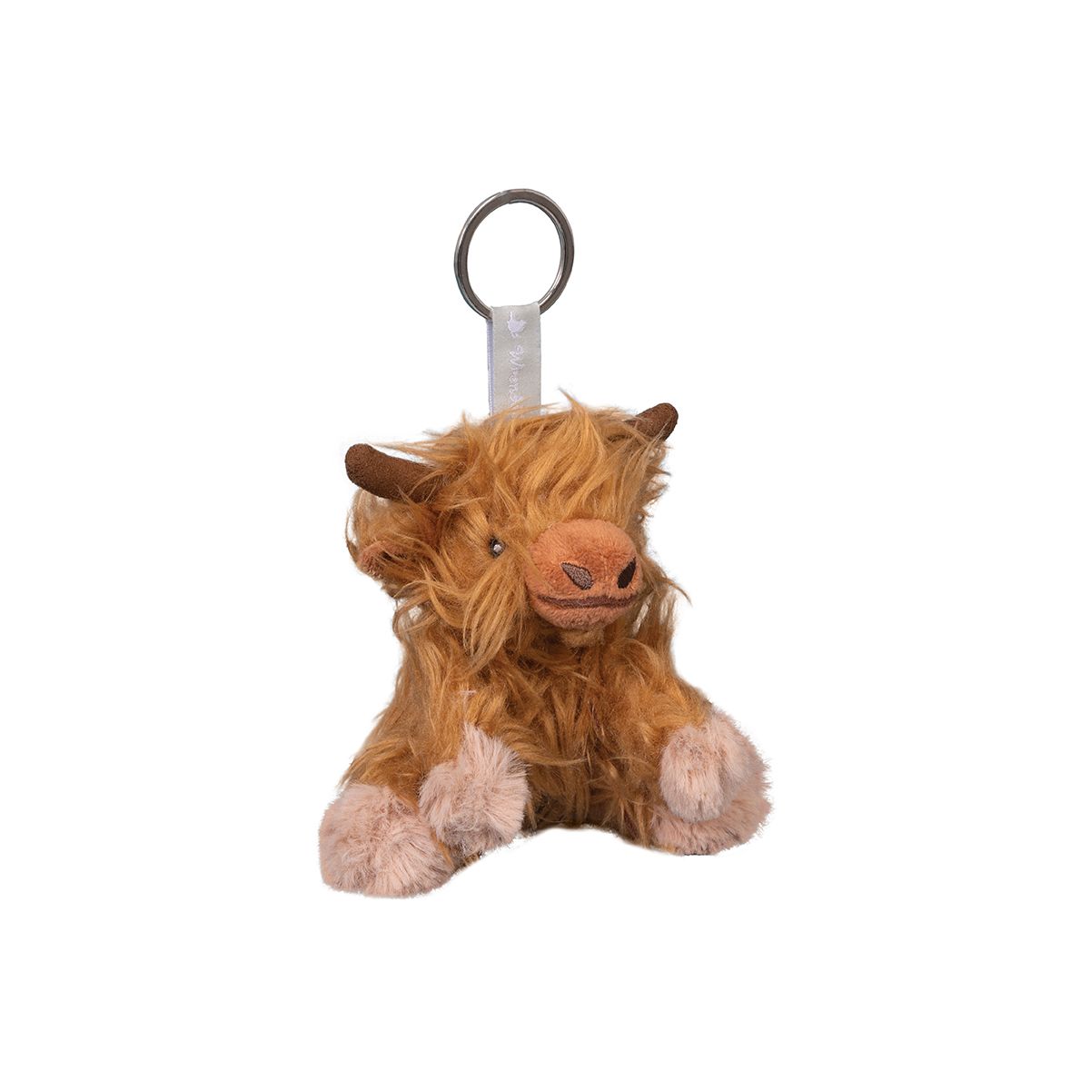 Wrendale 14cm 'Gordon' Highland Cow Plush Character Keyring