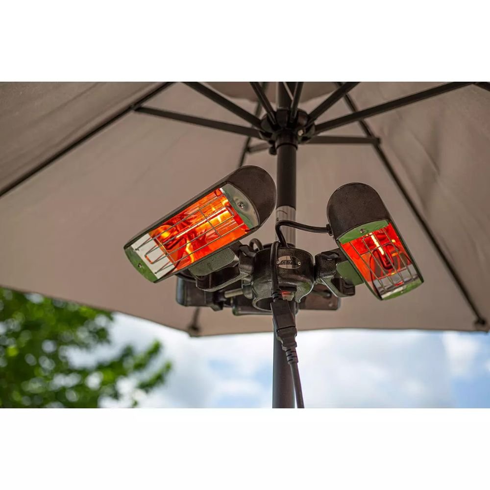 La Hacienda Heatmaster Slimline Electric Parasol Heater - Old Railway Line Garden Centre