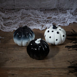 Langs Mono Pumpkin Decoration (Choice of 3)