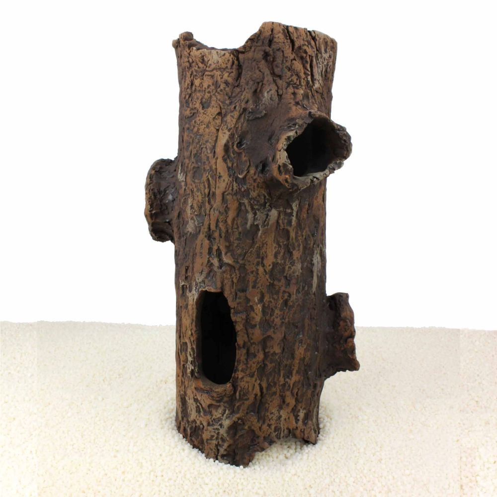 Large Ceramic Log Aquarium Decoration