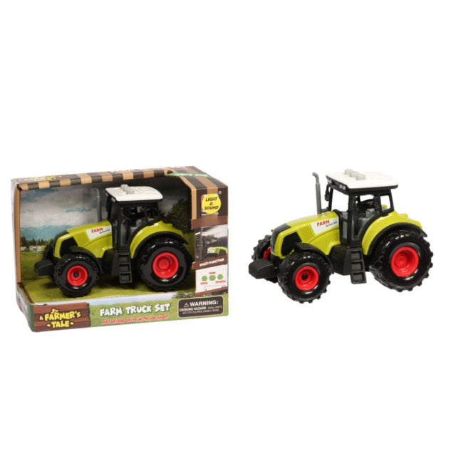 Large Light Up Tractor - Old Railway Line Garden Centre