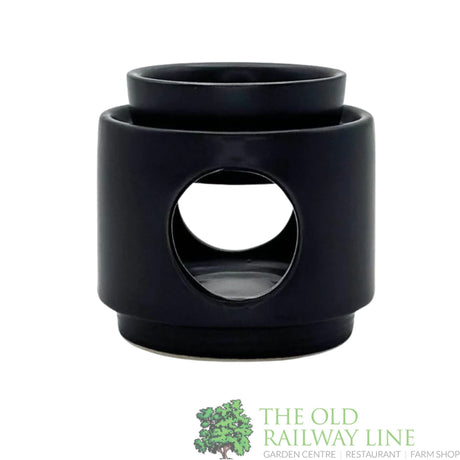 Lavender & Lemon Black Ceramic Burner - Old Railway Line Garden Centre