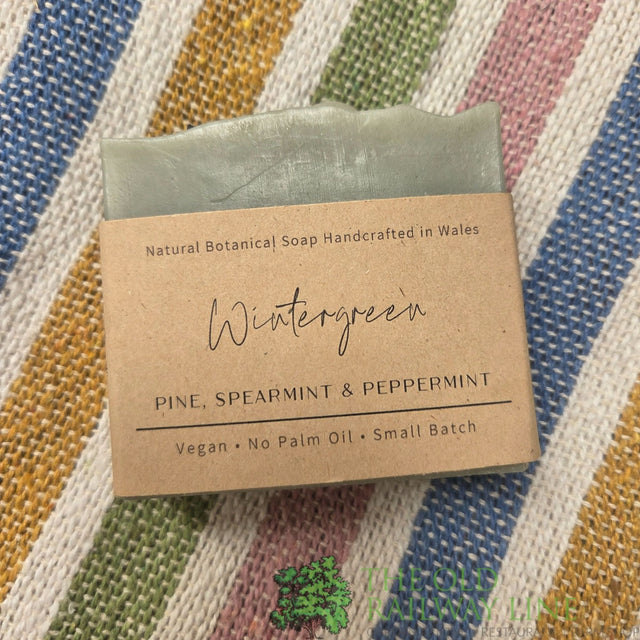 Lavender & Lemon Wintergreen Soap Bar - Old Railway Line Garden Centre