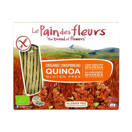 Le Pain Des Fleurs 150g Quinoa Crispbread Organic - Old Railway Line Garden Centre