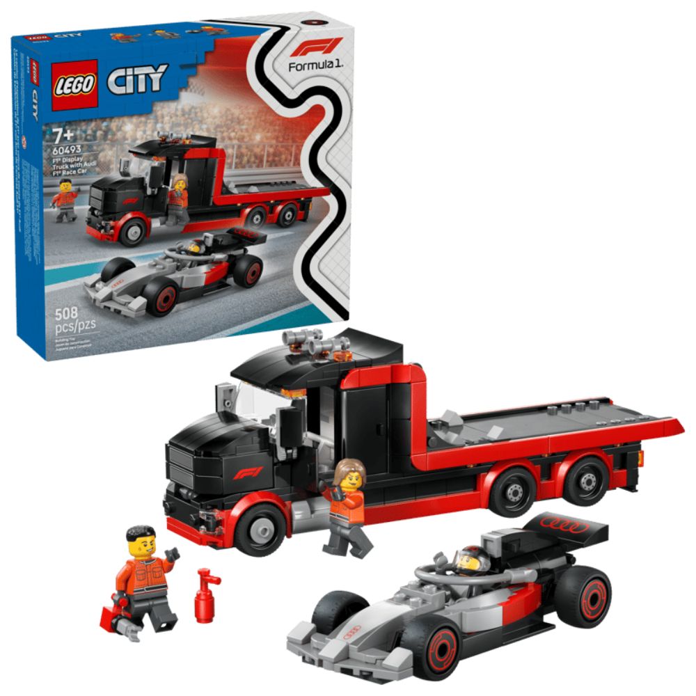 LEGO City F1® Display Truck with Audi F1® Race Car