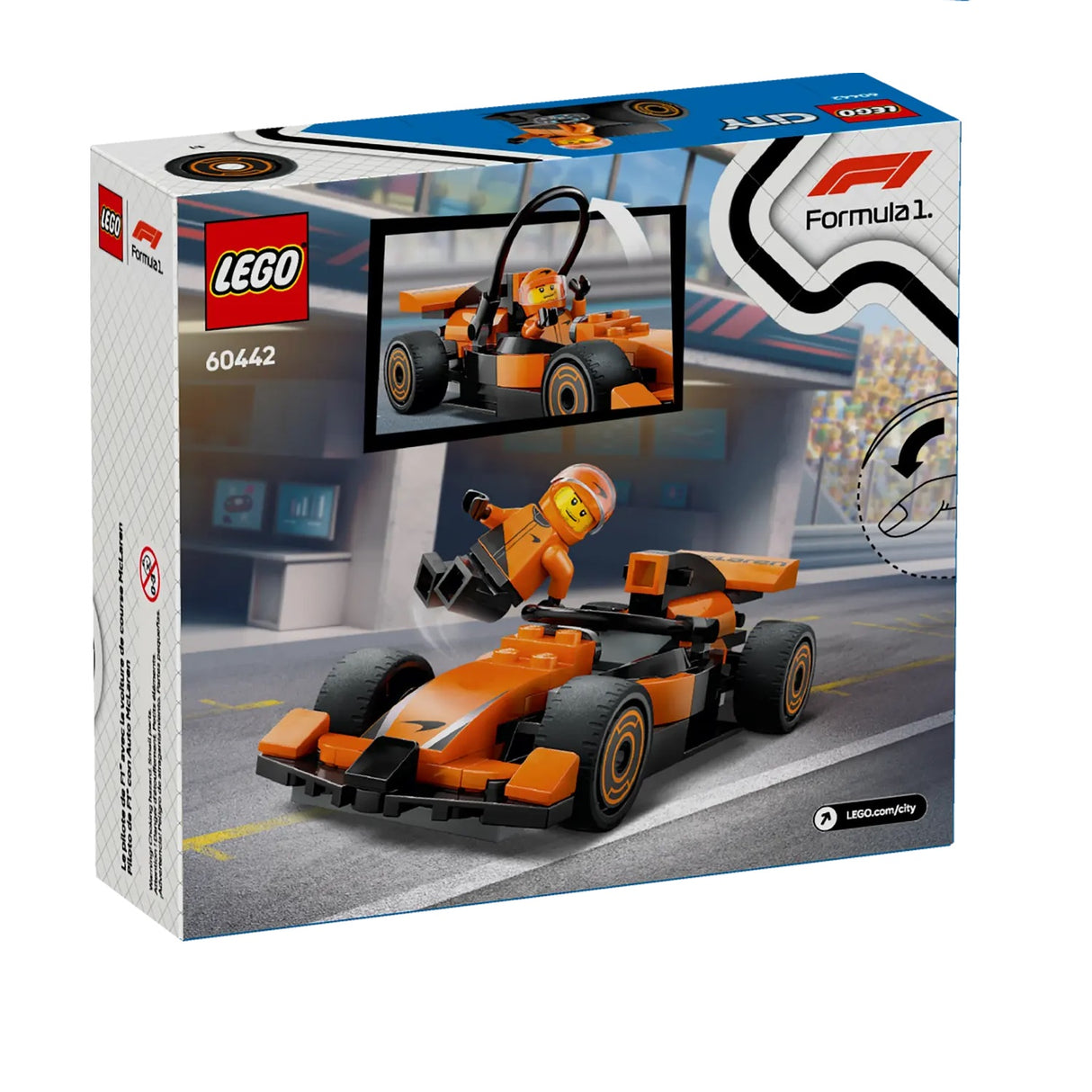 Lego City F1® Driver with McLaren Race Car