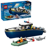 Lego City Police Boat Chase - Old Railway Line Garden Centre