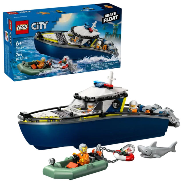 Lego City Police Boat Chase - Old Railway Line Garden Centre