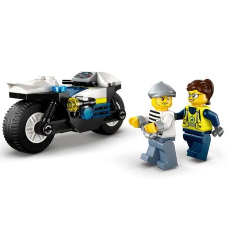 Lego City Police Motorcycle Chase - Old Railway Line Garden Centre