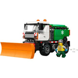 LEGO City Snowplow - Old Railway Line Garden Centre
