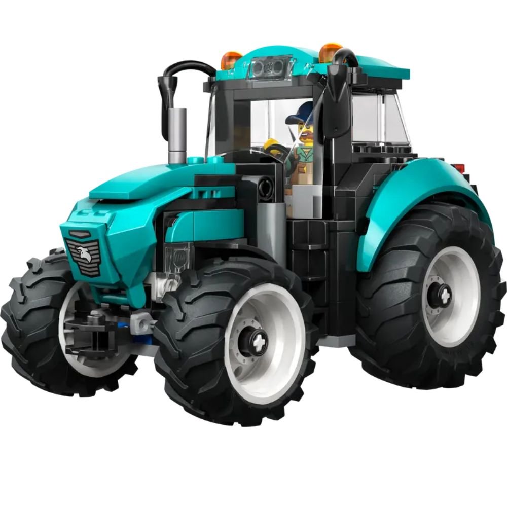 LEGO City Tractor - Old Railway Line Garden Centre