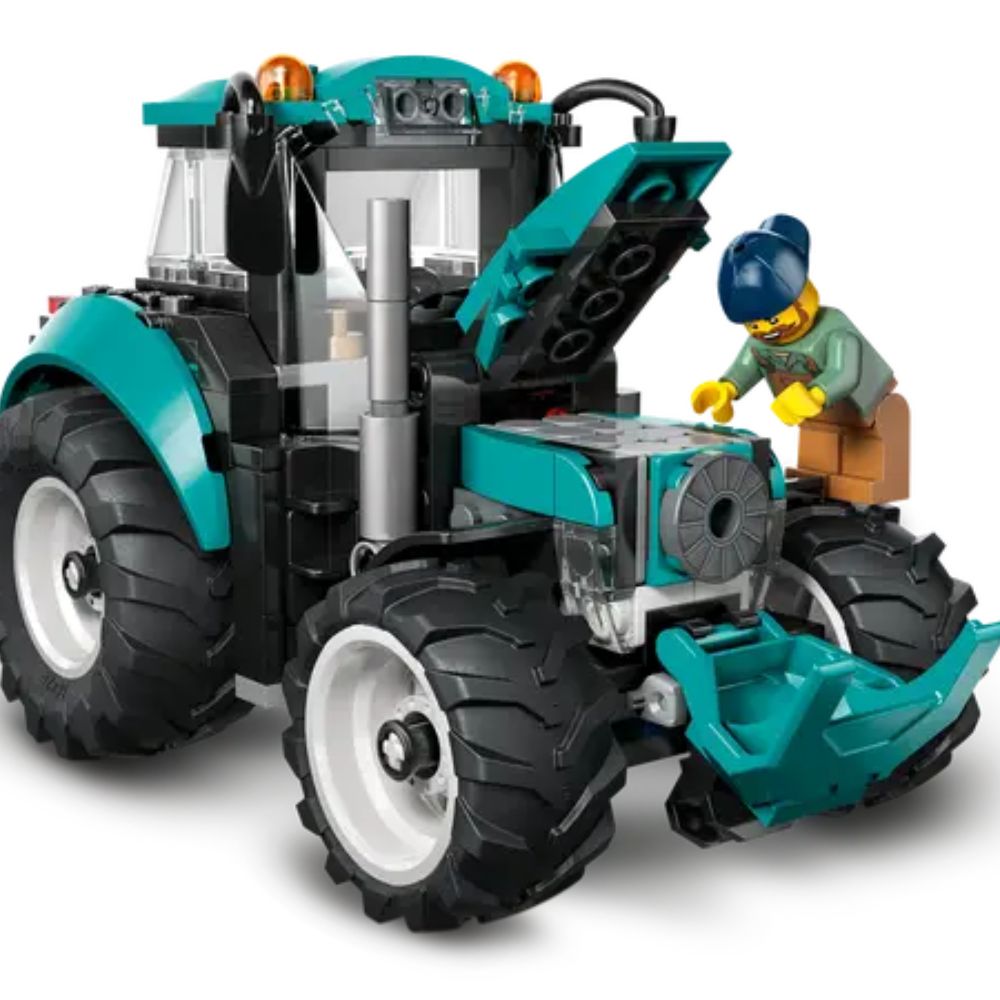 LEGO City Tractor - Old Railway Line Garden Centre