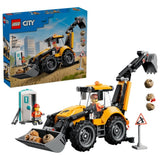 LEGO City Yellow Backhoe Loader