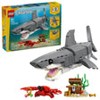 LEGO Creator 3-in-1 Fierce Shark with Treasure Chest - Old Railway Line Garden Centre