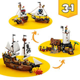 LEGO Creator 3-in-1 Iconic Pirate Ship