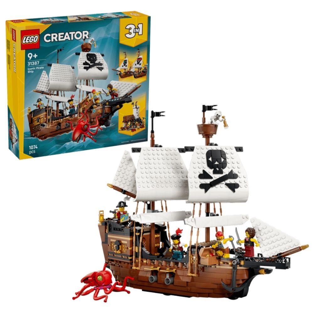 LEGO Creator 3-in-1 Iconic Pirate Ship