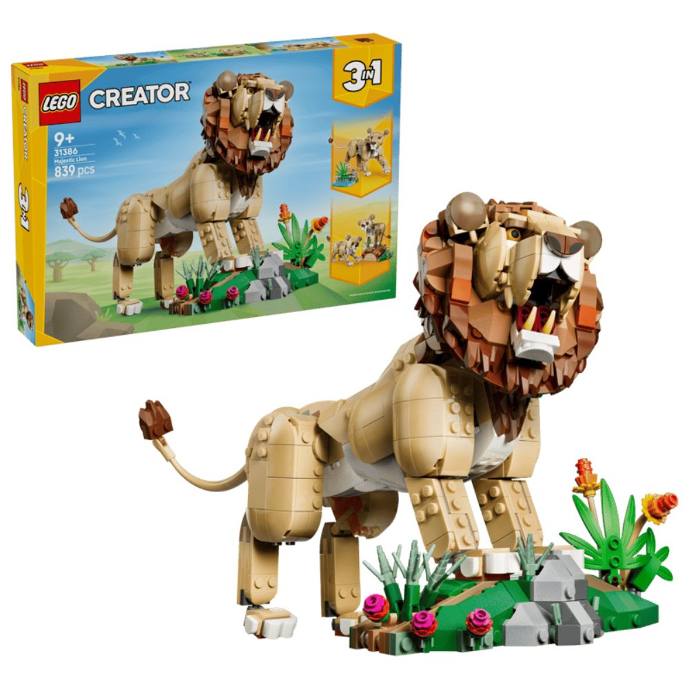 LEGO Creator 3-in-1 Wild Animals: Majestic Lion