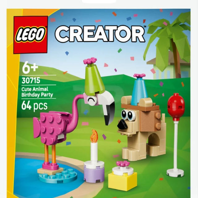 LEGO Creator Cute Animal Birthday Party Polybag - Old Railway Line Garden Centre