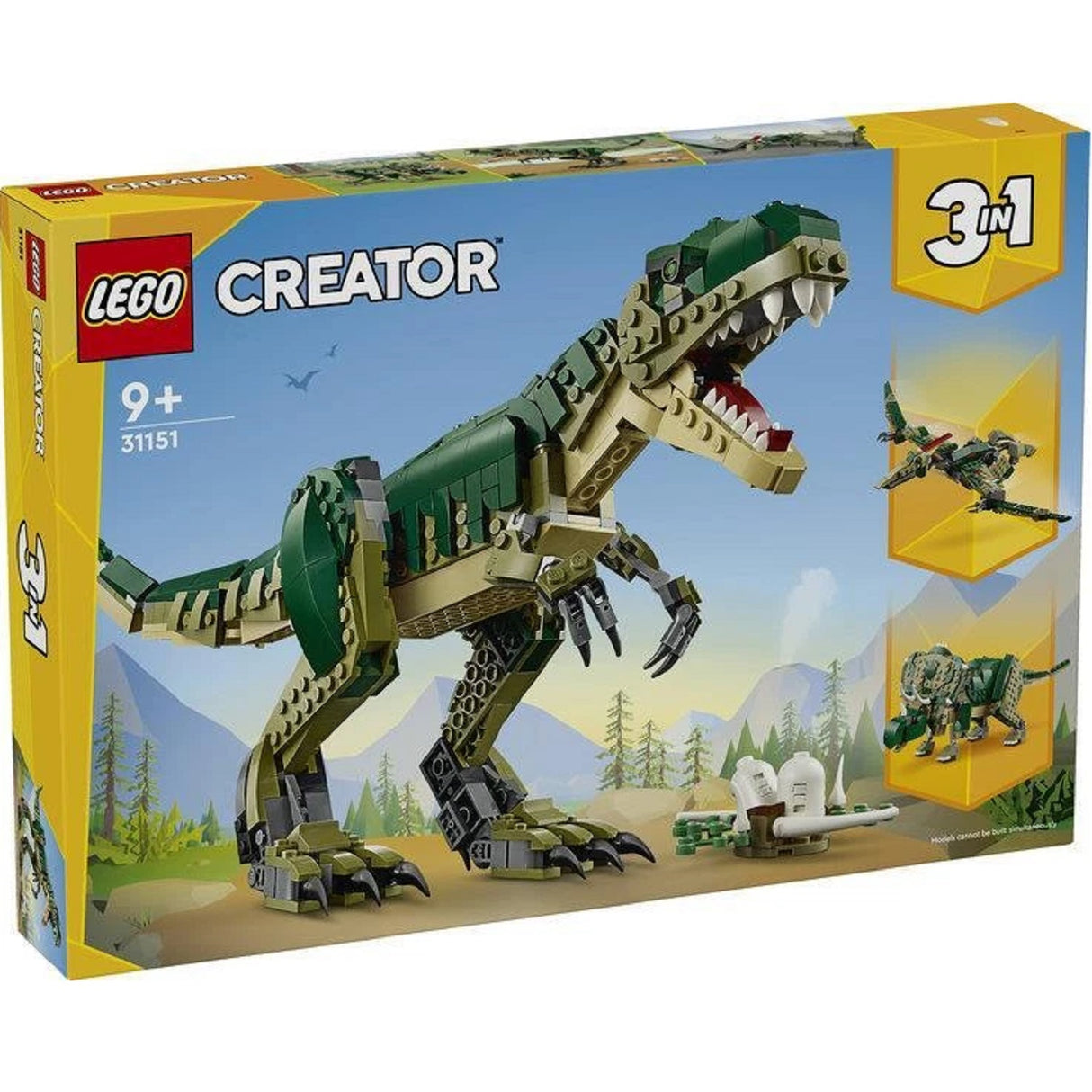 LEGO Dinosaur Tyrannosaurus Rex T. Rex 31151