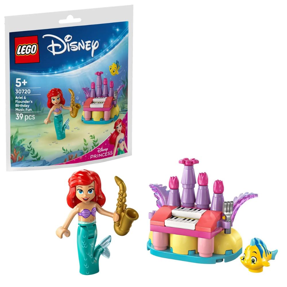 LEGO Disney Ariel & Flounder's Birthday Music Fun