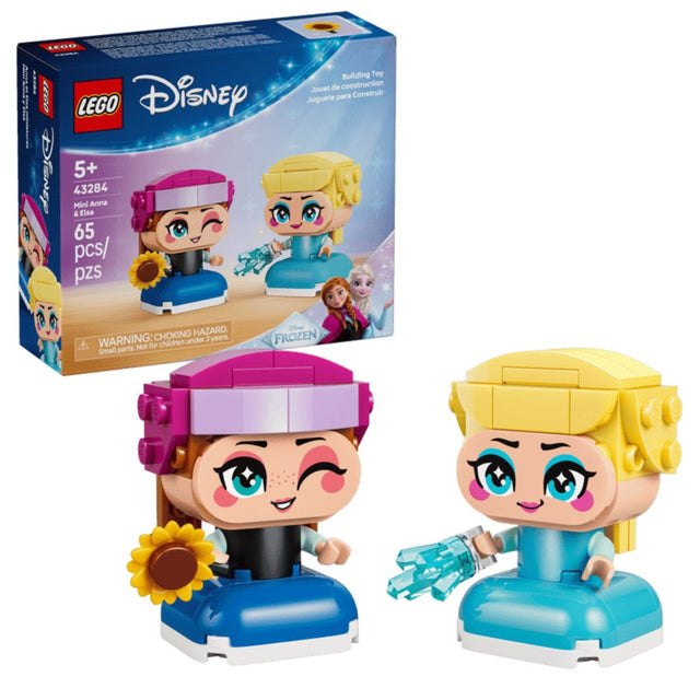 LEGO Disney Mini Anna & Elsa - Old Railway Line Garden Centre