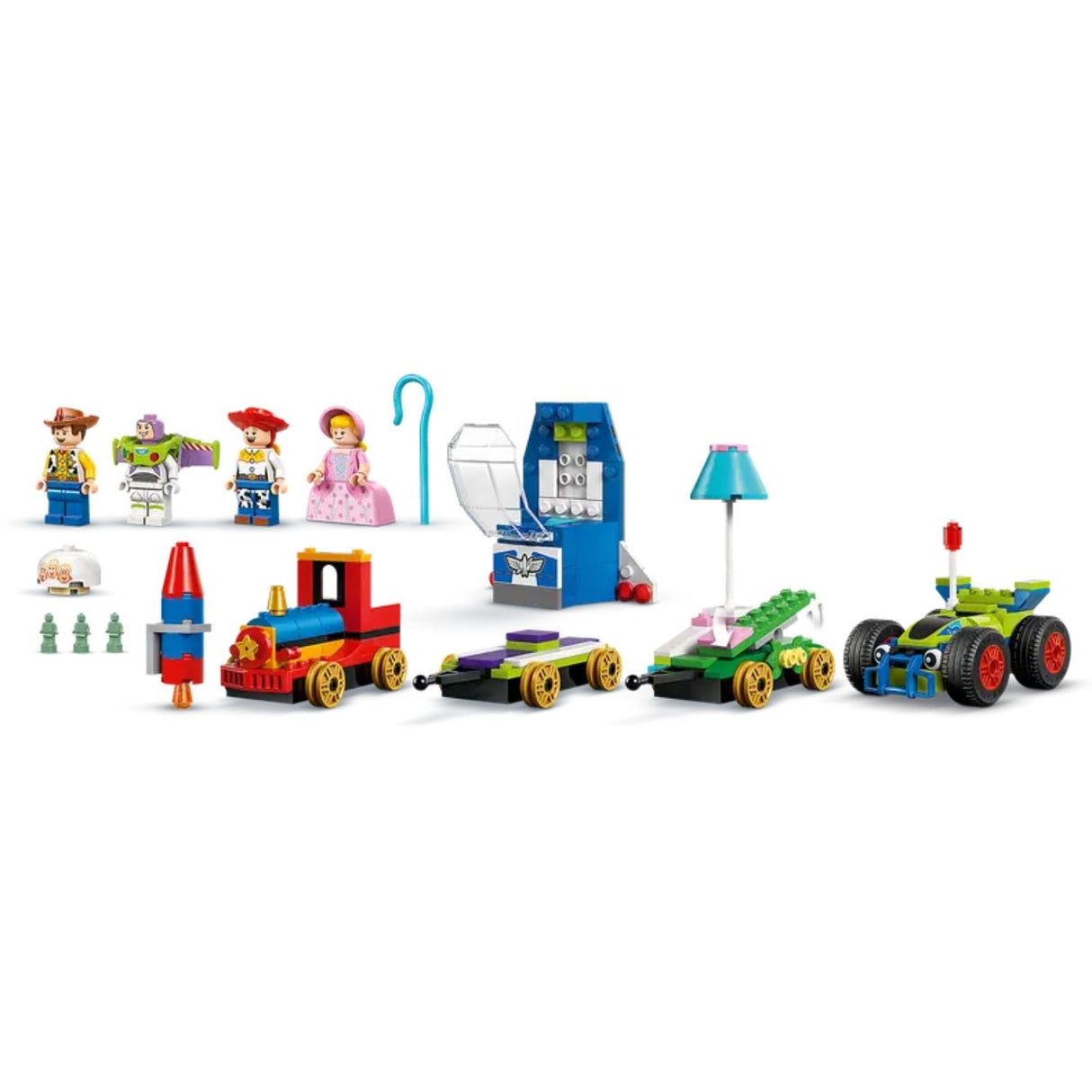 Lego Disney Toy Story Celebration Train & RC Car - Old Railway Line Garden Centre