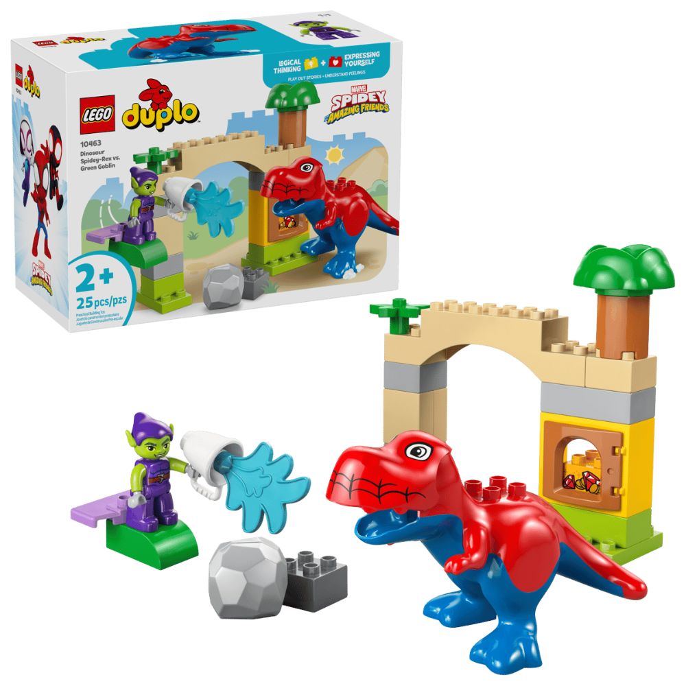 LEGO Duplo Dinosaur Spidey-Rex vs. Green Goblin