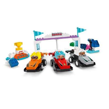 Lego Duplo F1® Team Race Cars & Drivers