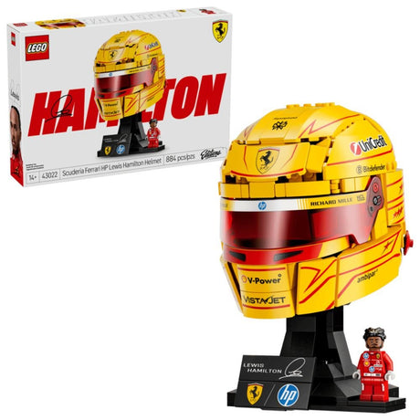 LEGO Editions Scuderia Ferrari HP Lewis Hamilton Helmet - Old Railway Line Garden Centre