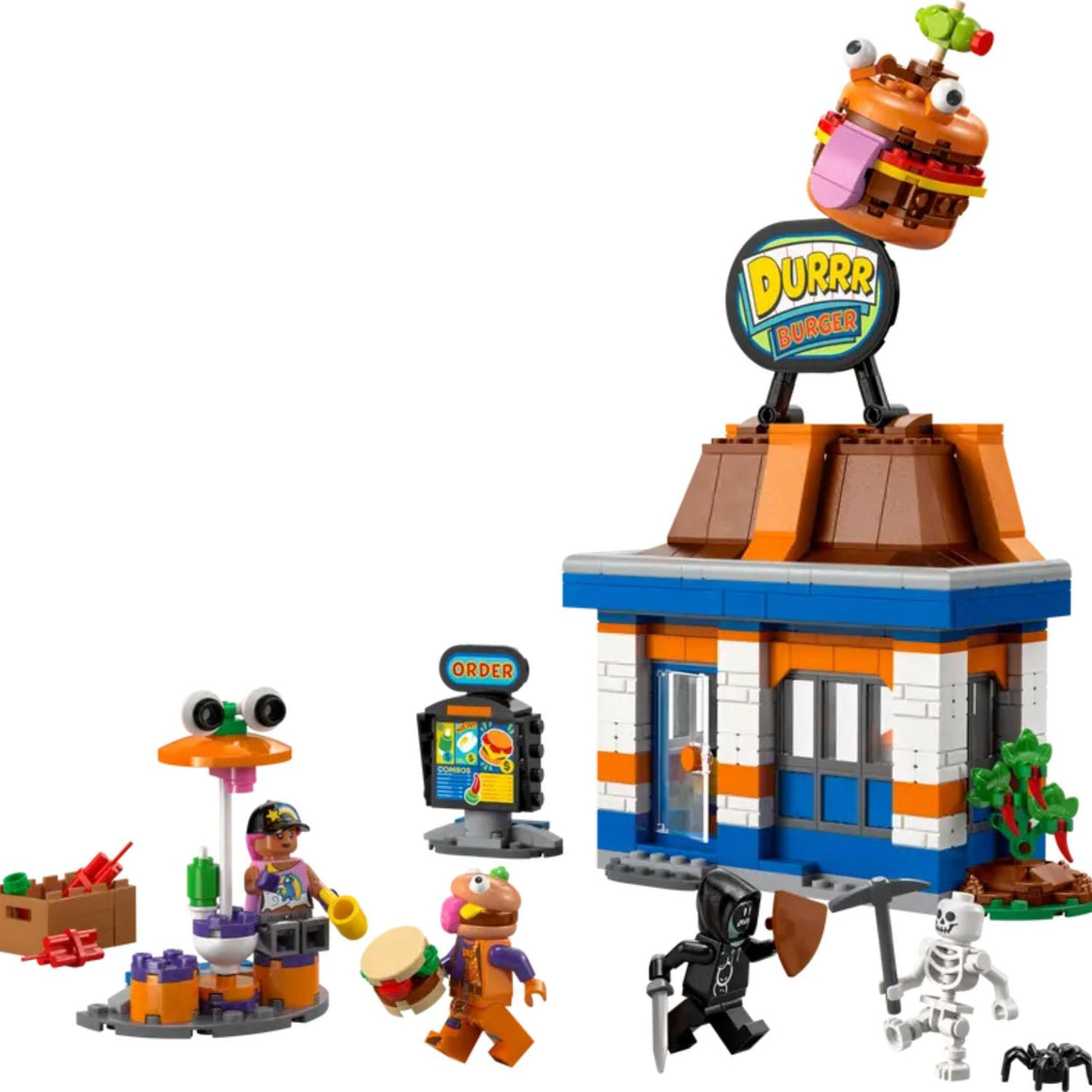Lego Fortnite Durr Burger Restaurant - Old Railway Line Garden Centre