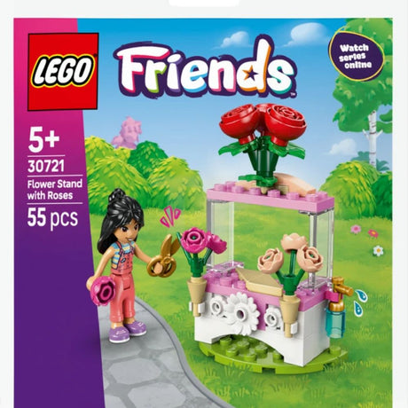 LEGO Friends Flower Stand with Roses Polybag - Old Railway Line Garden Centre