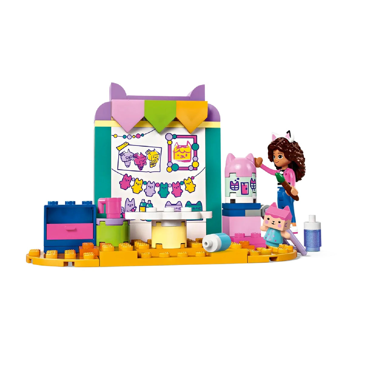 Lego Gabby's Dollhouse Crafting with Baby Box