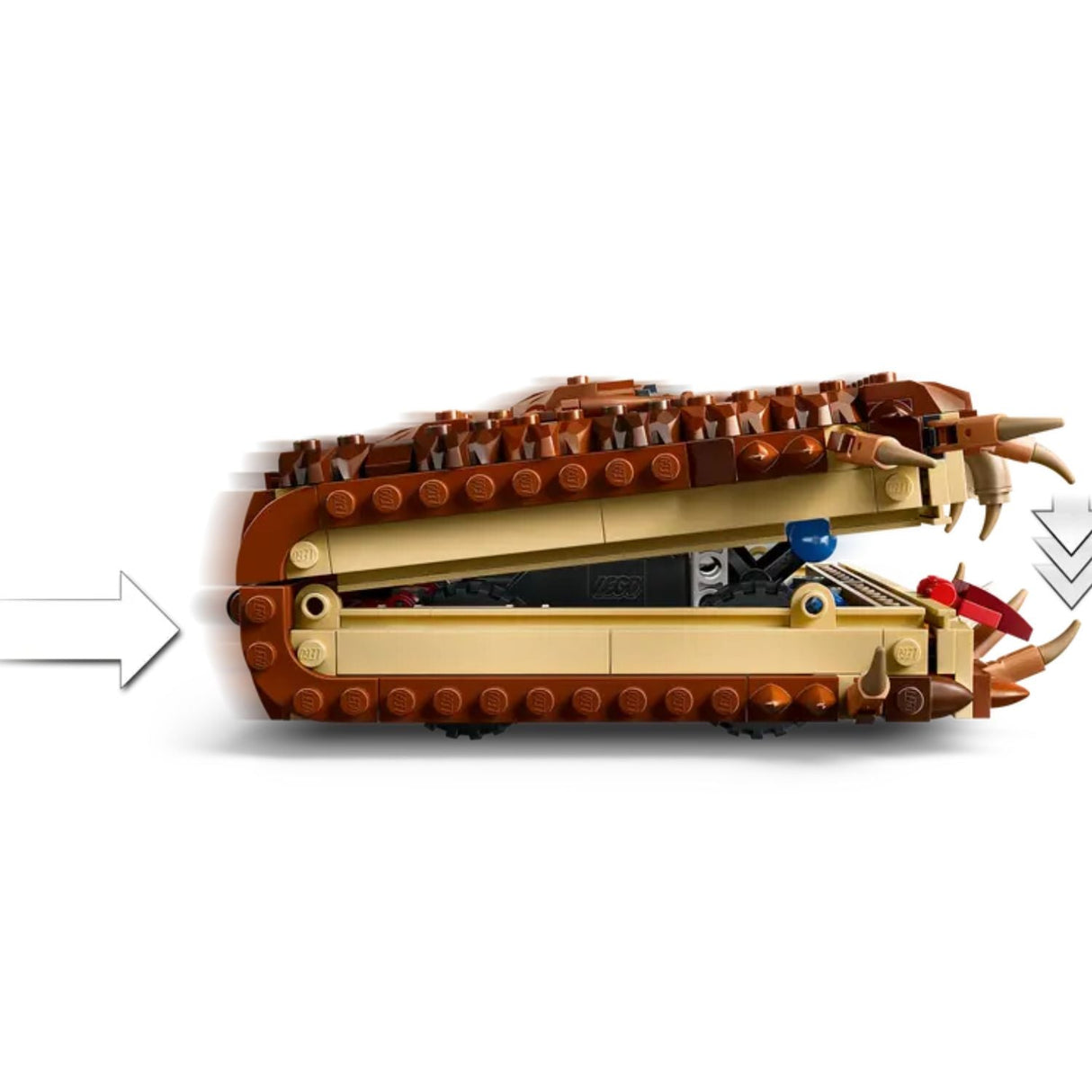 Lego Harry Potter Chomping Monster Book of Monsters - Old Railway Line Garden Centre