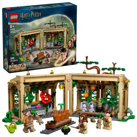 Lego Harry Potter Hogwarts Castle Herbology Class - Old Railway Line Garden Centre
