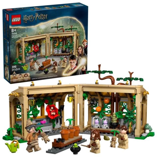 Lego Harry Potter Hogwarts Castle Herbology Class - Old Railway Line Garden Centre