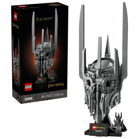 LEGO Icons The Lord of the Rings: Sauron's Helmet - Old Railway Line Garden Centre