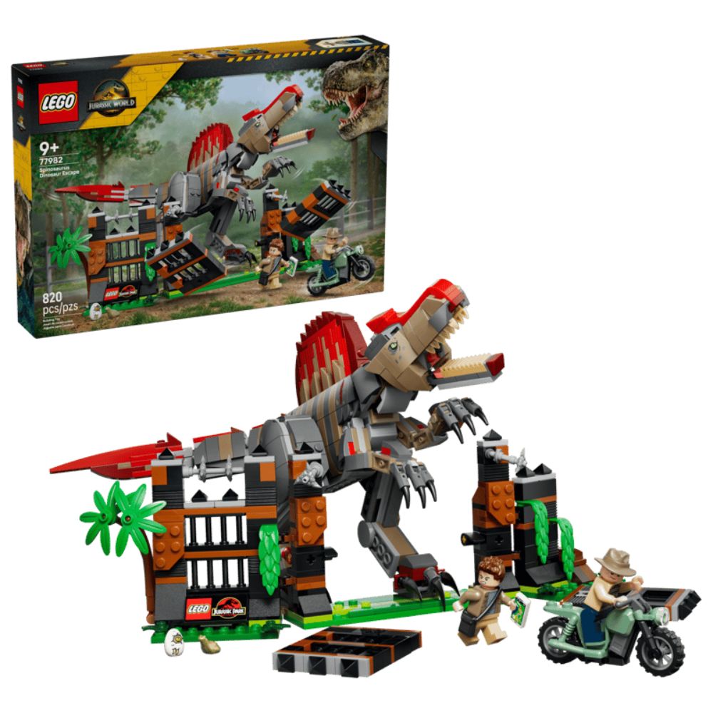 LEGO Jurassic World Spinosaurus Dinosaur Escape