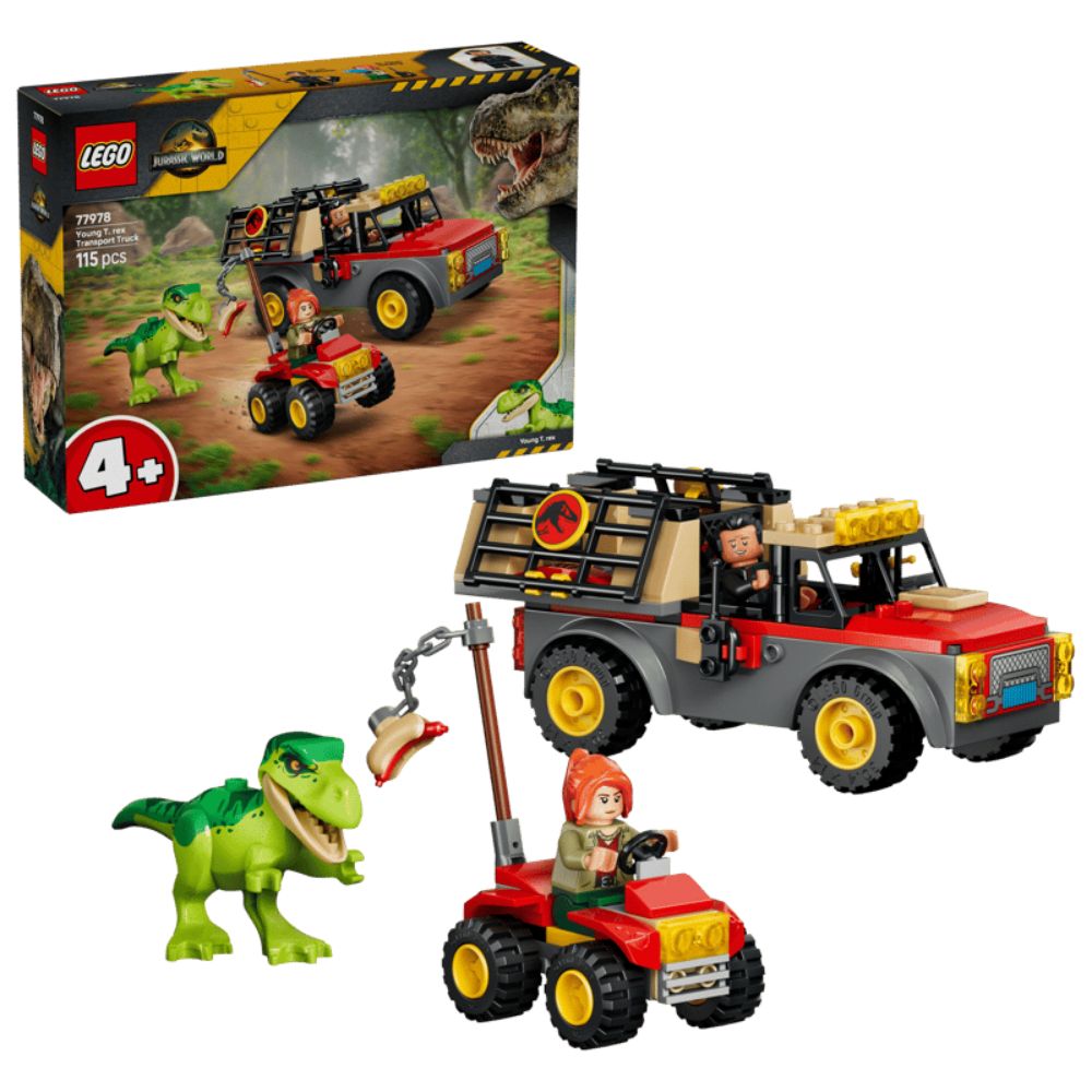 LEGO Jurassic World Young T-Rex Transport Truck