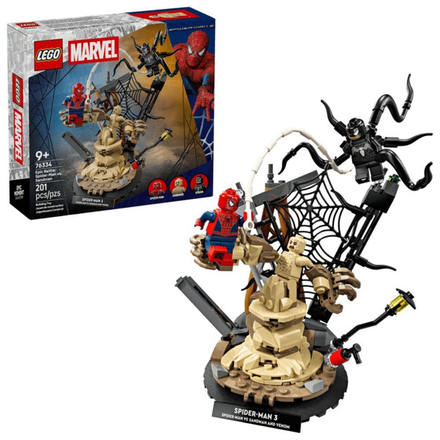 LEGO Marvel Epic Battle: Spider-Man vs. Sandman - Old Railway Line Garden Centre