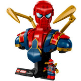 LEGO Marvel Iron Spider-Man Bust - Old Railway Line Garden Centre