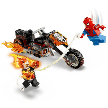LEGO Marvel Spider-Man vs. Ghost Rider - Old Railway Line Garden Centre