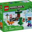 LEGO Minecraft Steve's Taiga Adventure - Old Railway Line Garden Centre