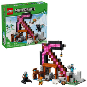 Lego Minecraft The Pickaxe Mine - Old Railway Line Garden Centre