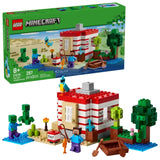 Lego Minecraft The TNT Jungle House - Old Railway Line Garden Centre