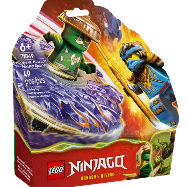 LEGO Ninjago Nya vs. Mutation Monster Spinner - Old Railway Line Garden Centre