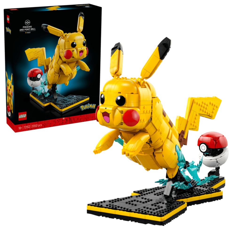LEGO Pokemon Pikachu and Pokeball