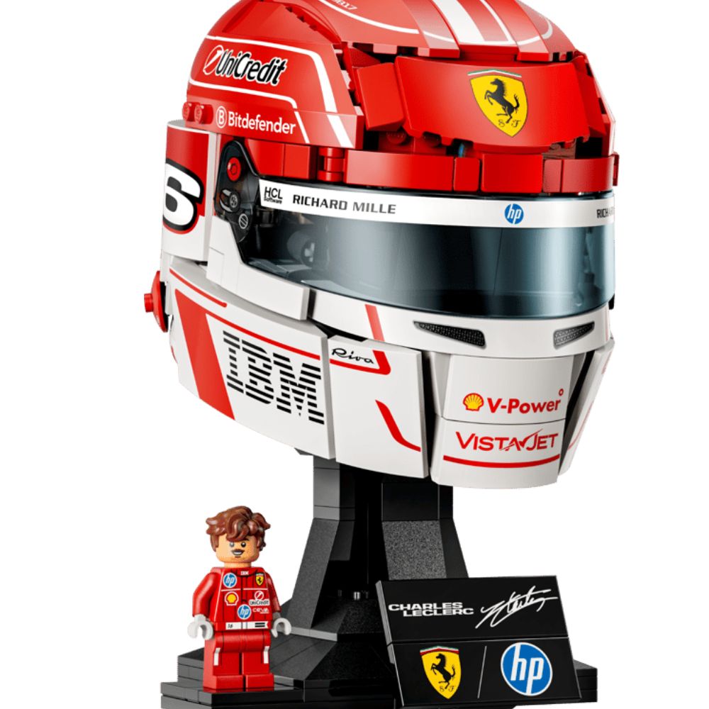 LEGO Editions Scuderia Ferrari HP Charles Leclerc Helmet