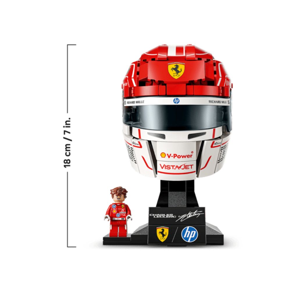 LEGO Editions Scuderia Ferrari HP Charles Leclerc Helmet