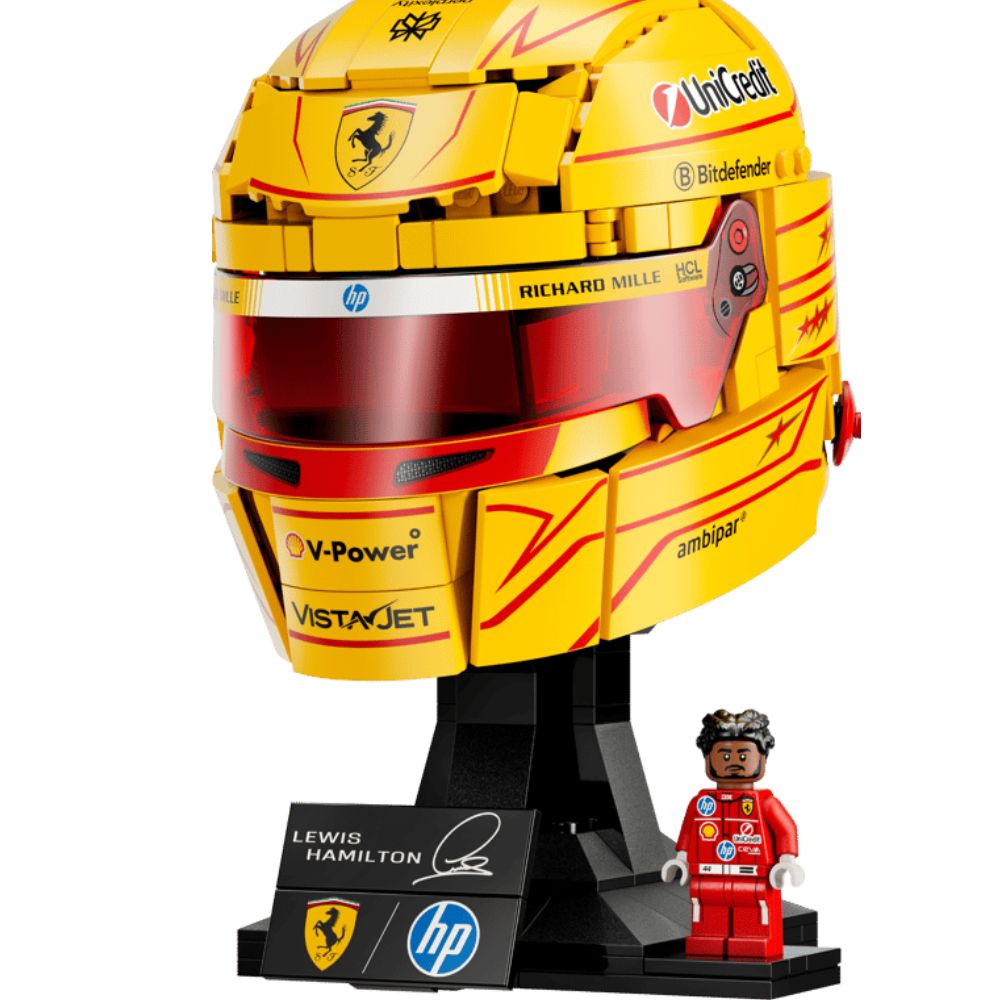 LEGO Editions Scuderia Ferrari HP Lewis Hamilton Helmet