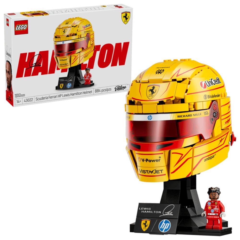 LEGO Editions Scuderia Ferrari HP Lewis Hamilton Helmet